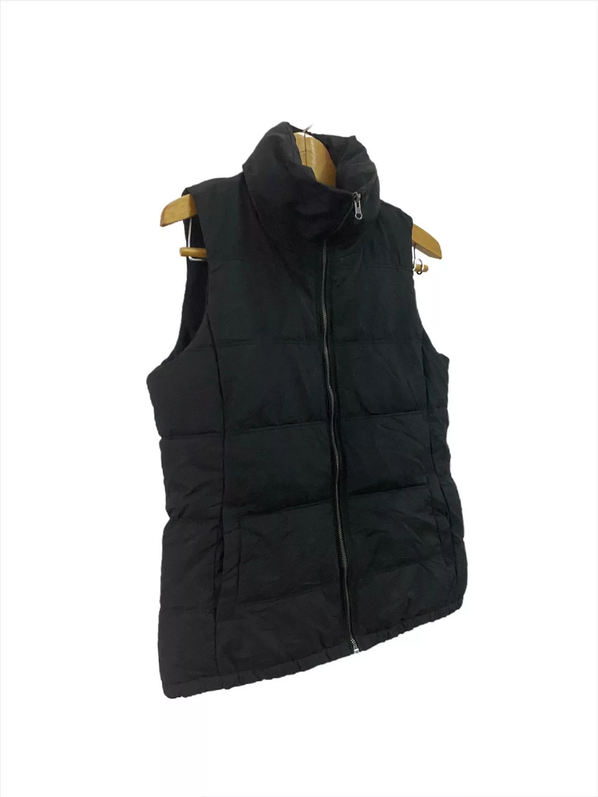 Old Navy Vests Old Navy Puffer Goose Down Vest Black