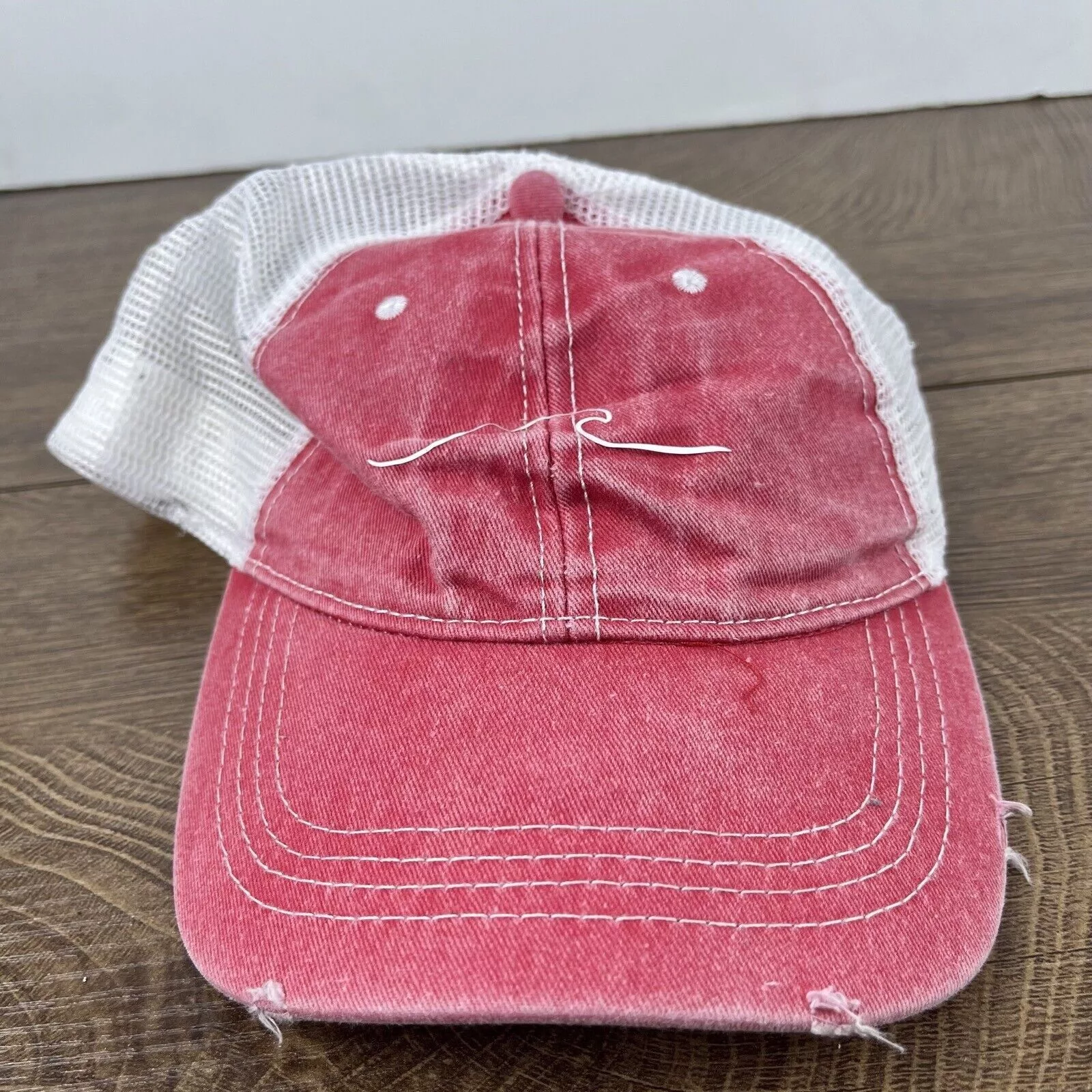 Other Hats Other Waves Hat Red Adjustable Hat Red Adult Size Hat