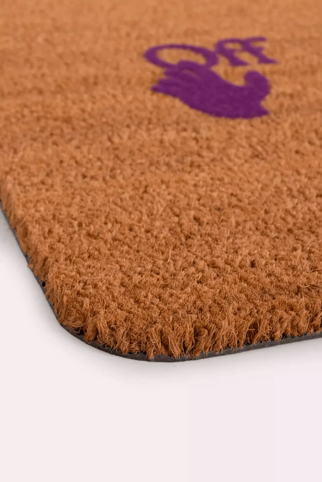 Off-White Miscellaneous Off-White Coconut Fiber Doormat Brown
