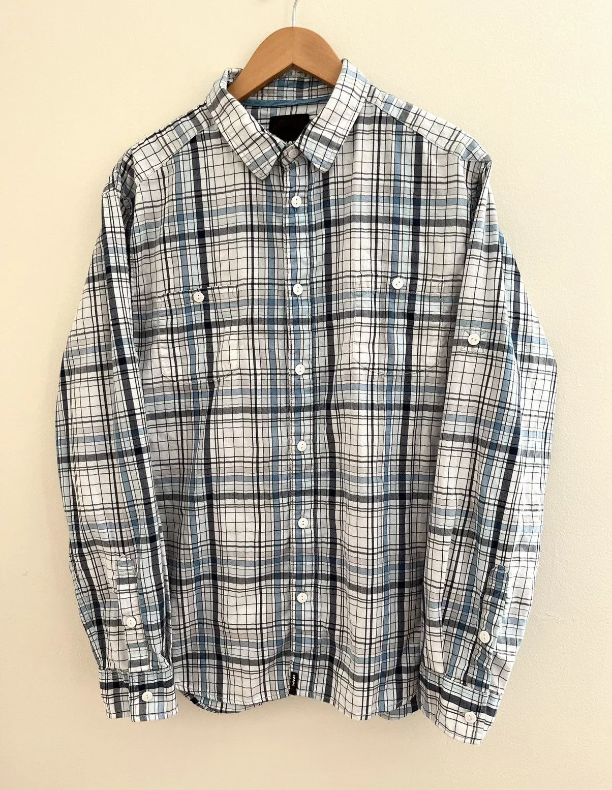 Hook-Ups Shirts Button Ups Hook-Ups × Tony Hawk × Vintage Vintage 00’s Tony Hawk Flannel Shirt Slim Fit Multi