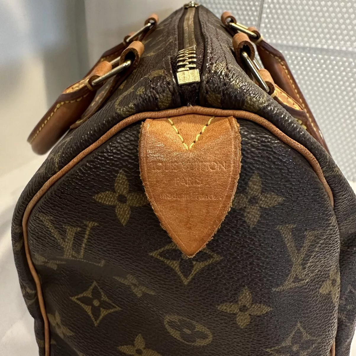 Louis Vuitton Handle Bags Louis Vuitton Authentic Speedy 25 Brown