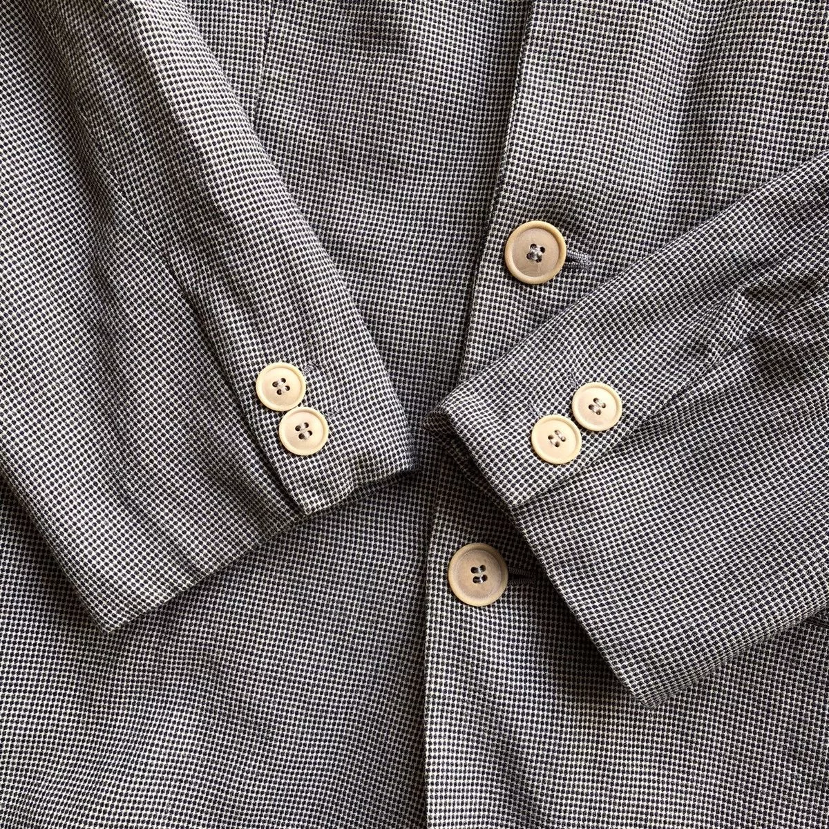 Kenzo Blazers KENZO Plaid Design Blazer Gray