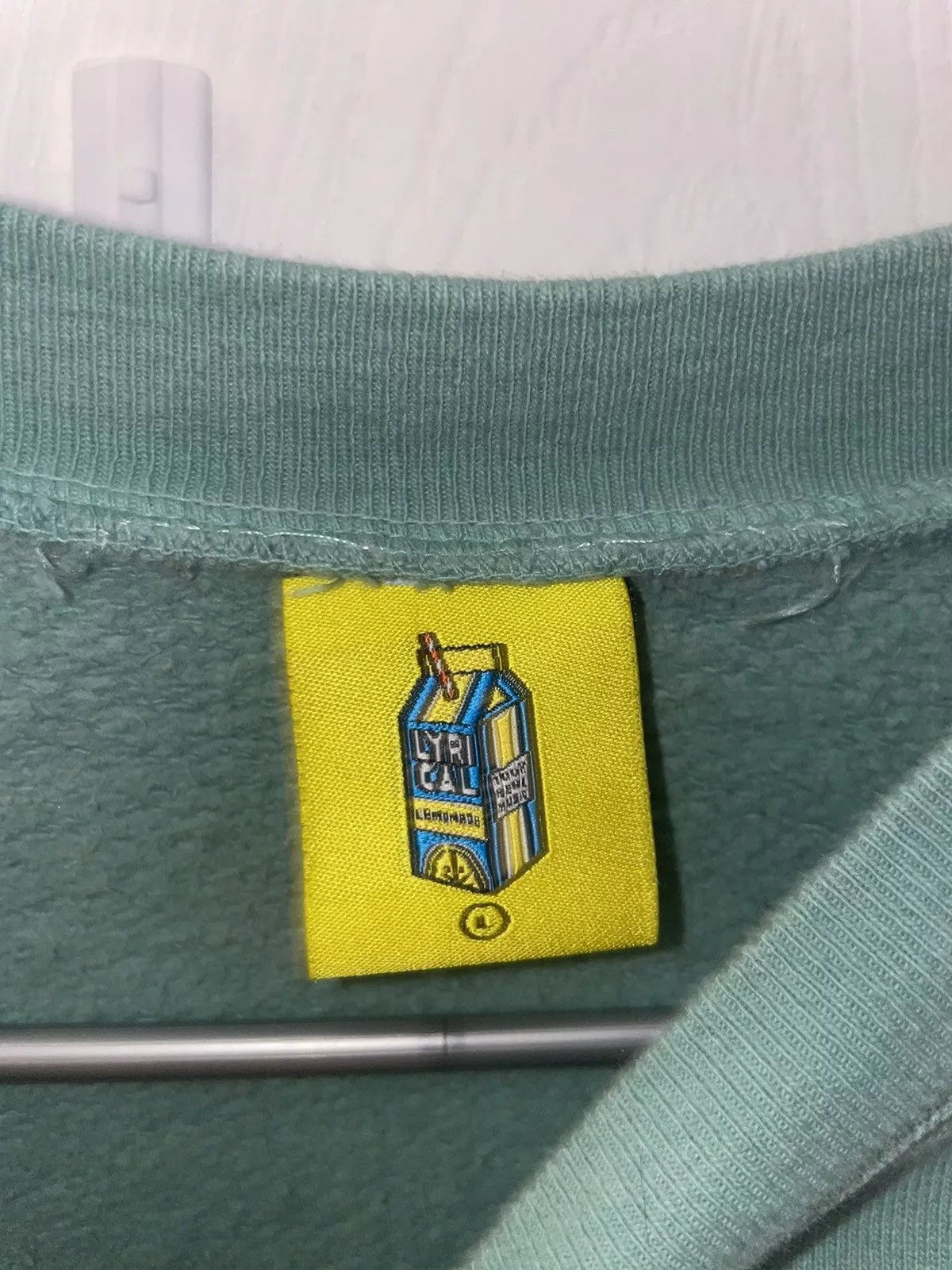 Lyrical Lemonade Sweatshirts Hoodies Lyrical Lemonade Patch Sweater Green