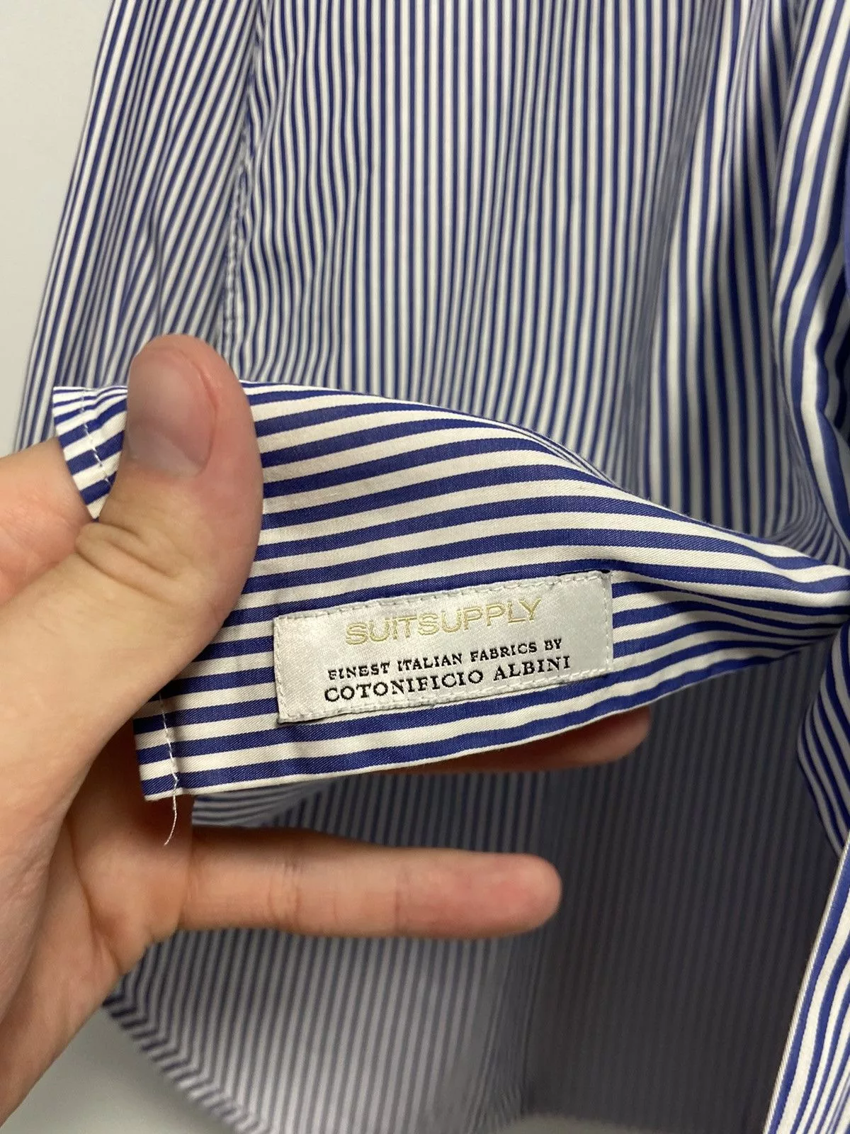 Suitsupply Shirts Button Ups Suitsupply Button Up Blue