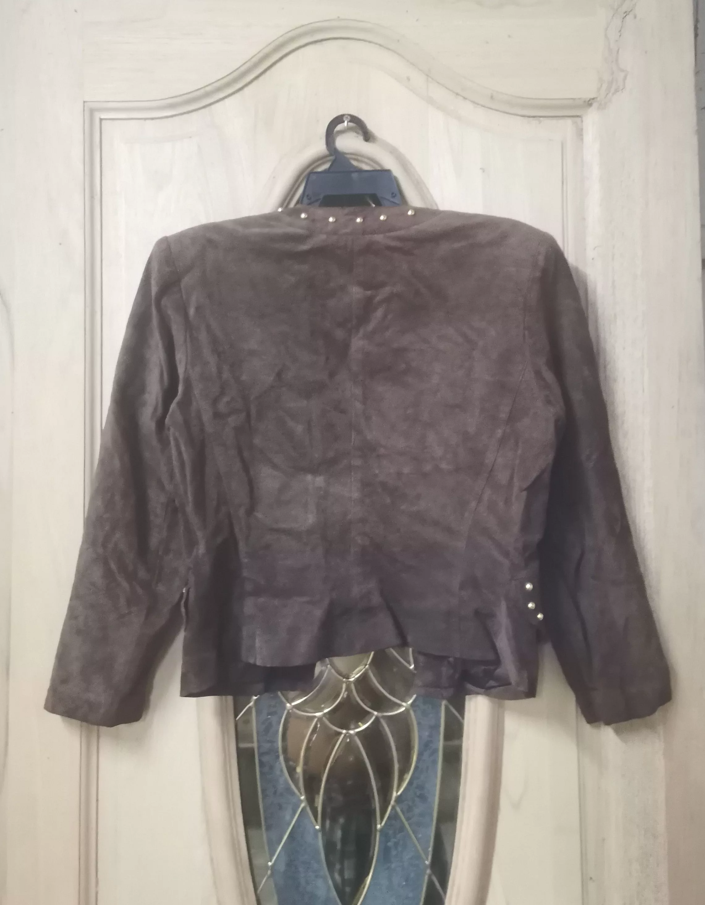 Designer Leather Jackets Designer Sylvie schimmel leather jacket Brown