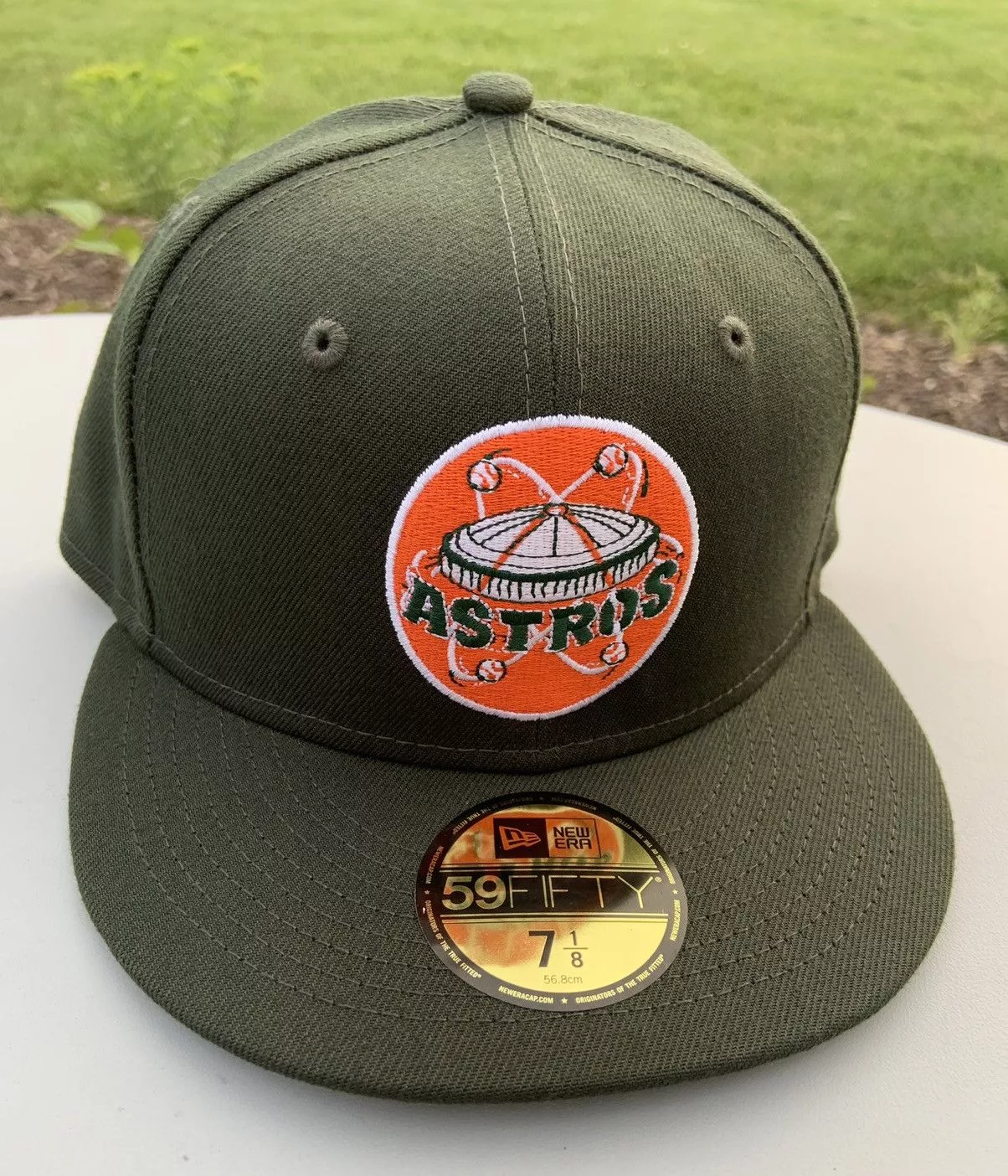 MLB Hats MLB × New Era Exclusive New Era Houston Astros 7 1/8 Green