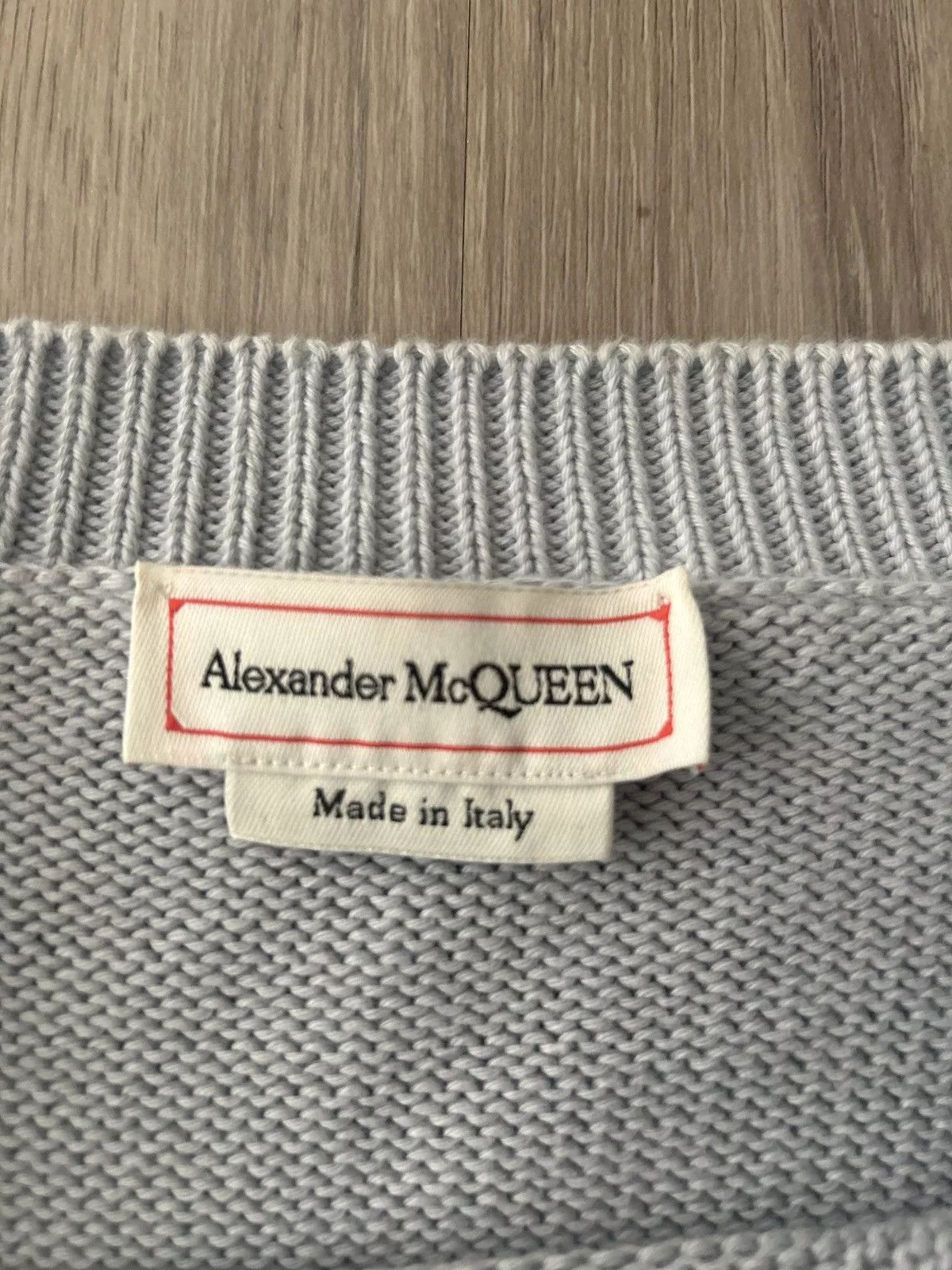 Alexander McQueen Sweaters Knitwear Alexander McQueen sweater Blue