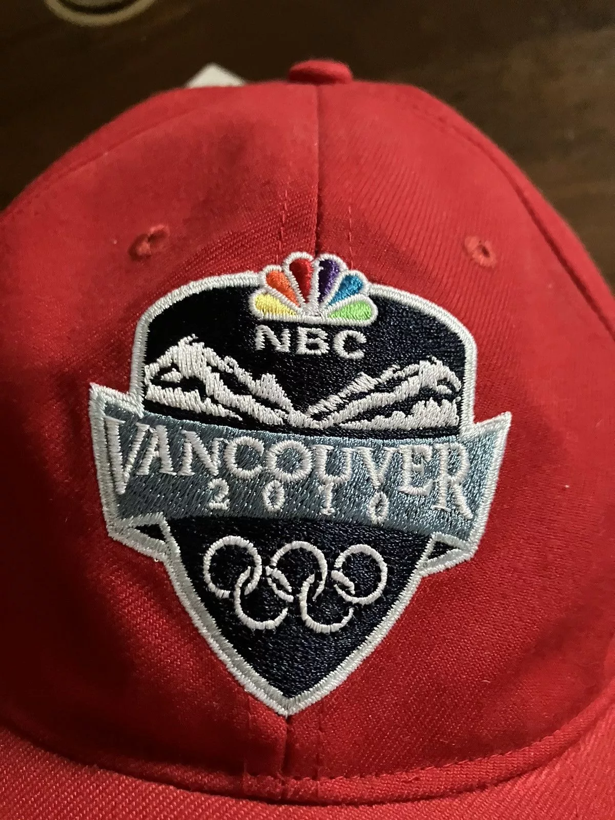 Nike Hats Nike NBC Vancouver 2010 Winter Olympics Adjustable Strapback Red