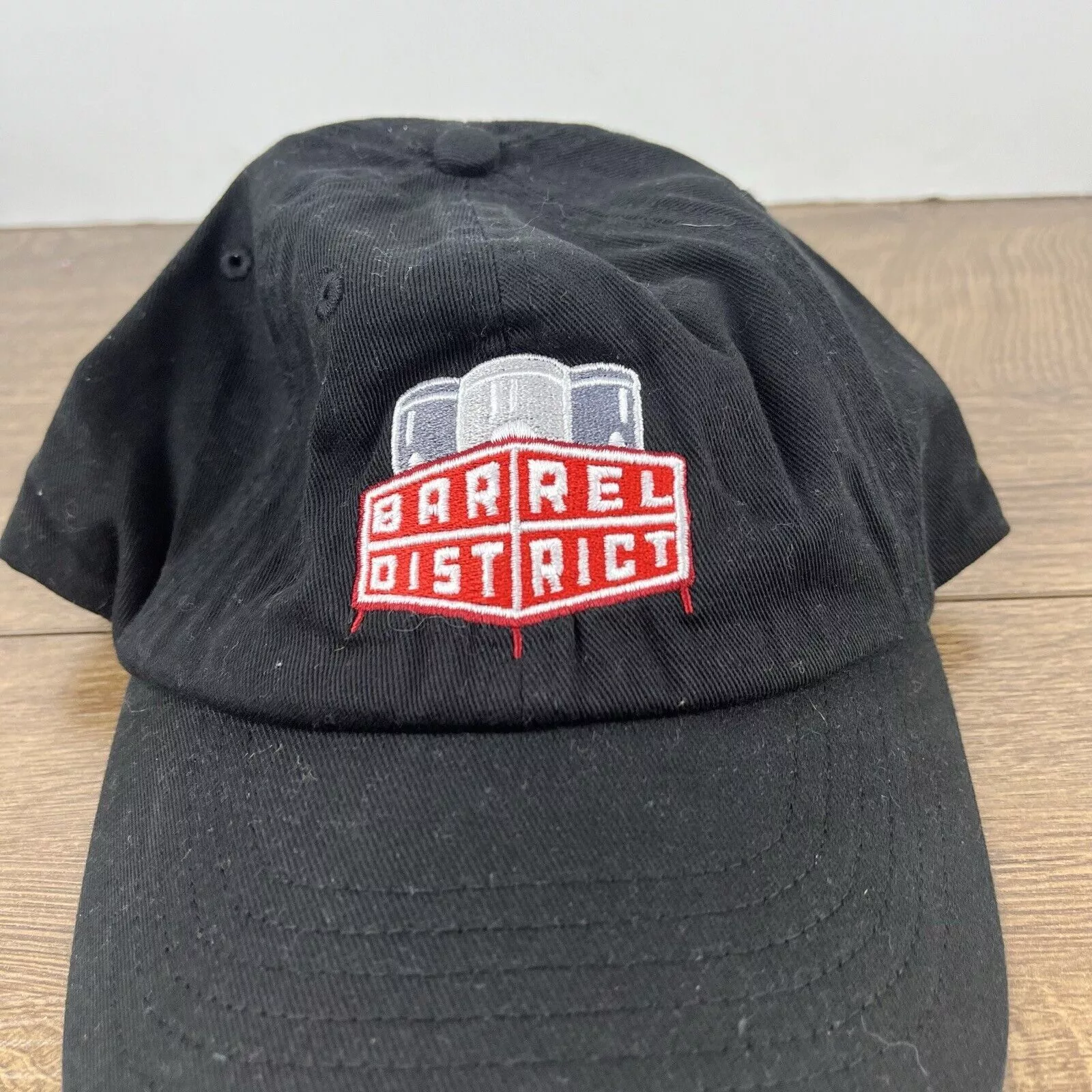 Other Hats Other Barrel District Hat Black Adjustable Hat Black Adult Size Ha