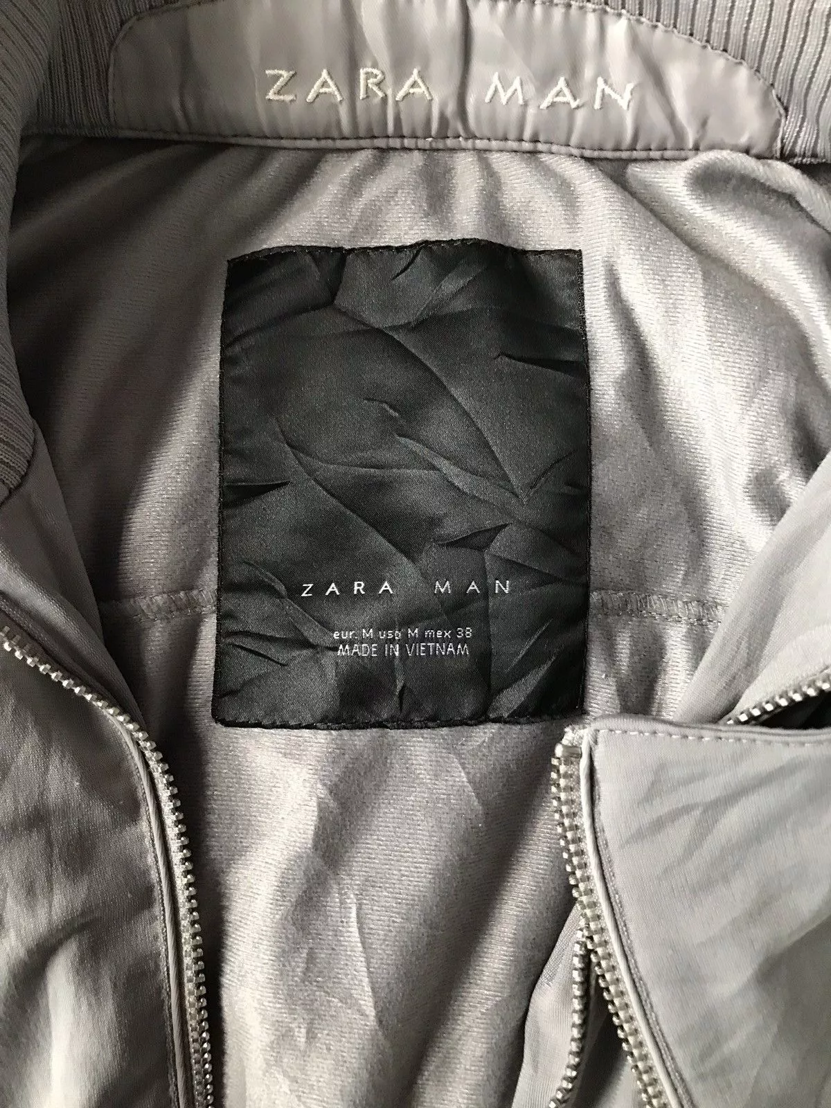 Zara Light Jackets Zara rockers jacket grey color Gray