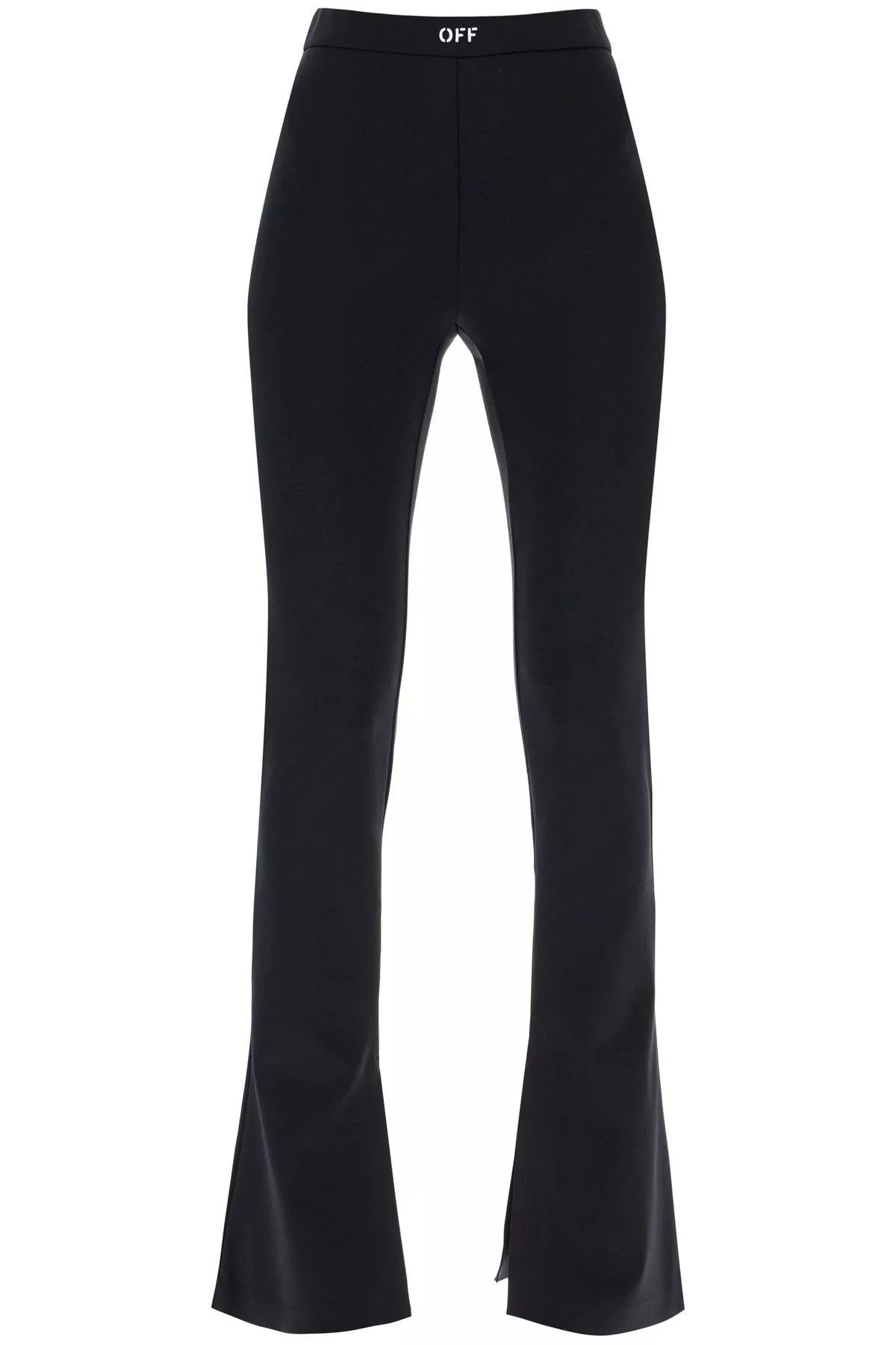 Off-White Leggings OFF-WHITE Flared Leggings With Gray