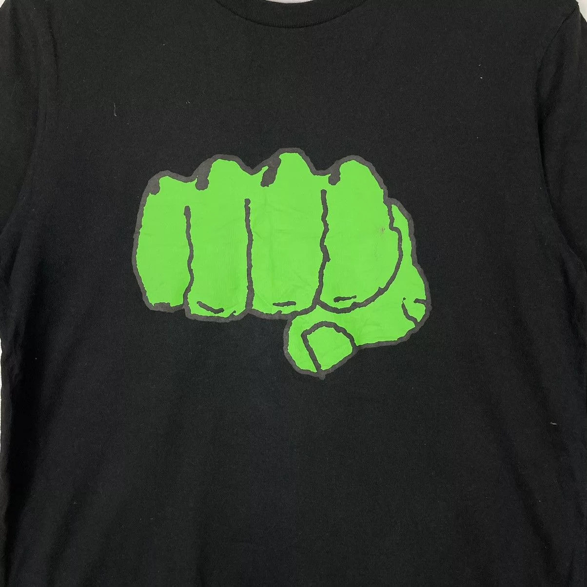 DC Comics Short Sleeve T Shirts DC Comics 💥INCREDIBLE HULK MARVEL CREWNECK TSHIRT Black Vintage