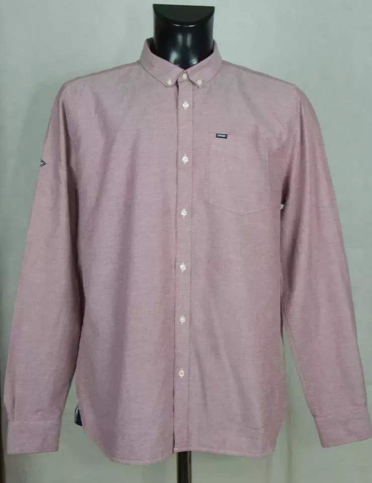 Superdry Shirts Button Ups SUPERDRY SHIRT LONG SLEEVE COTTON SIZE XL (LABEL 2XL ASIA) Multi