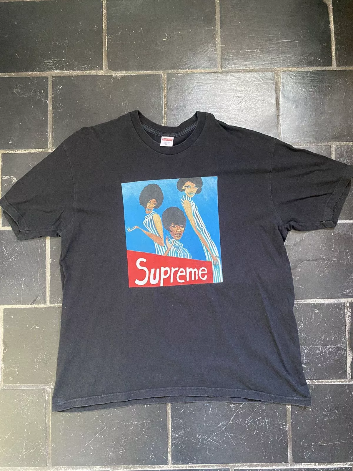 Supreme Short Sleeve T Shirts Supreme Group Tee ‘Black’