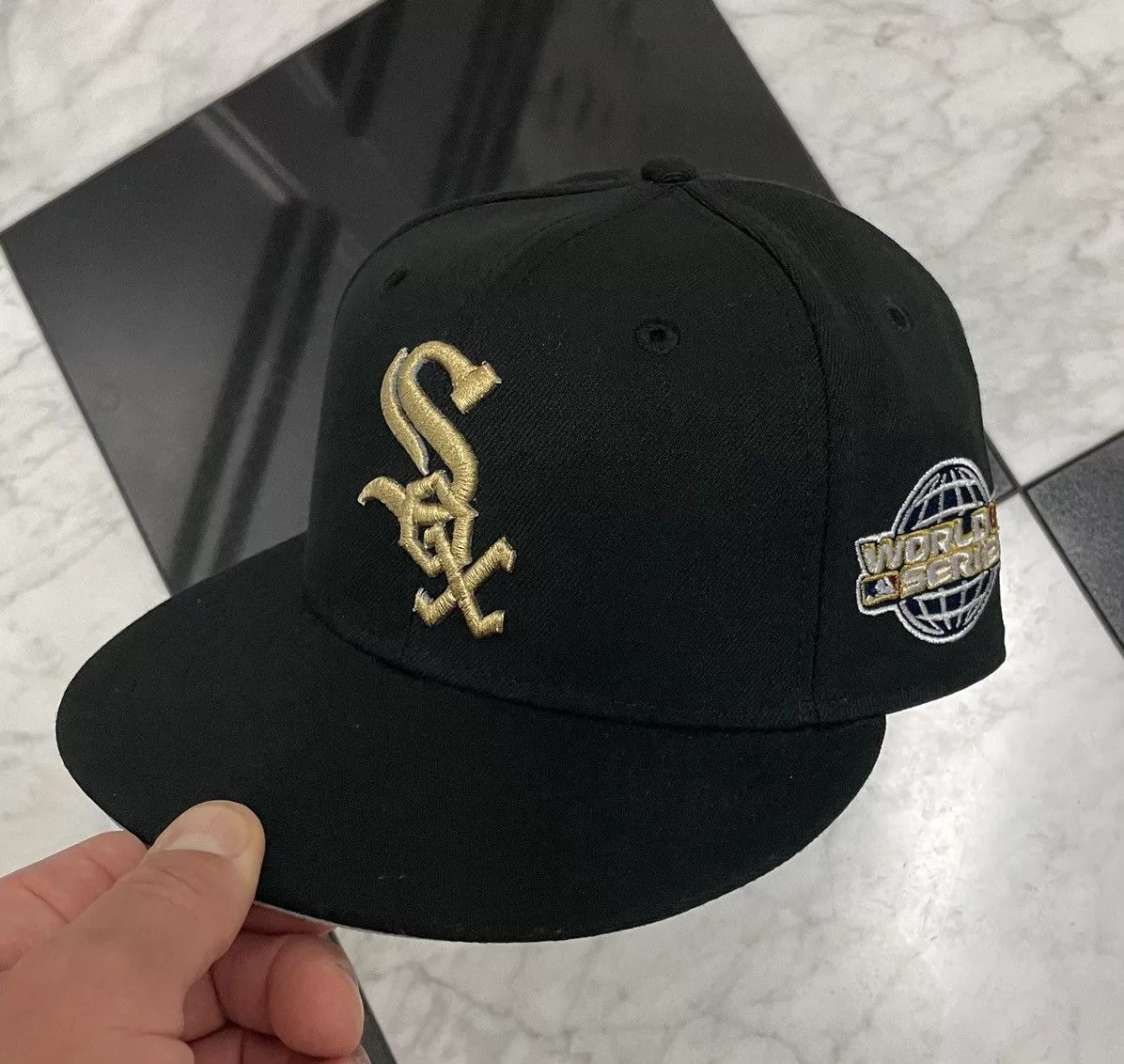 New Era Hats New Era 🔥 Exclusive Sox hat customized size 7 Black