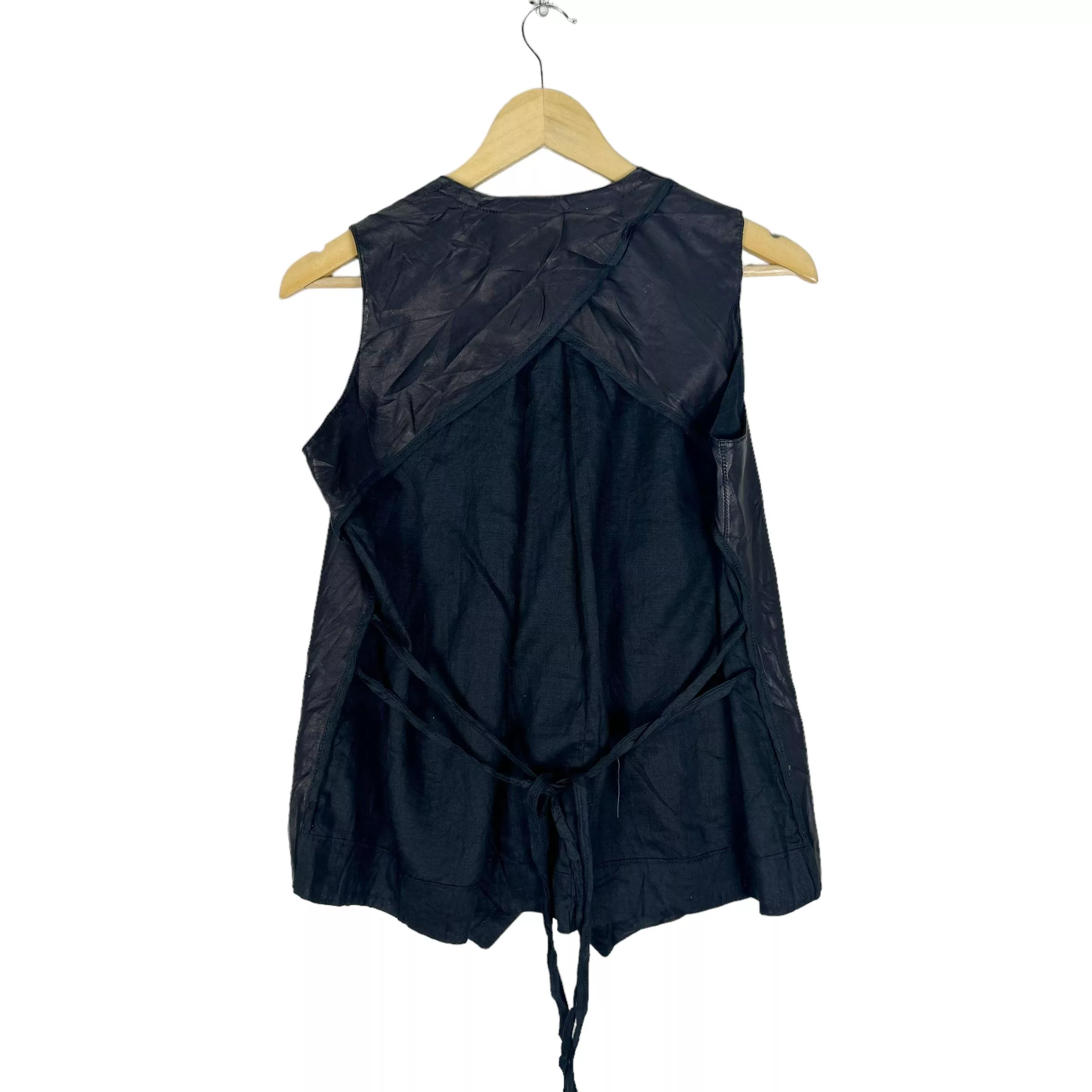 Isaac Sellam Experience Vests 🔥ISAAC SELLAM EXPERIENCE LAMBSKIN BLACK VEST