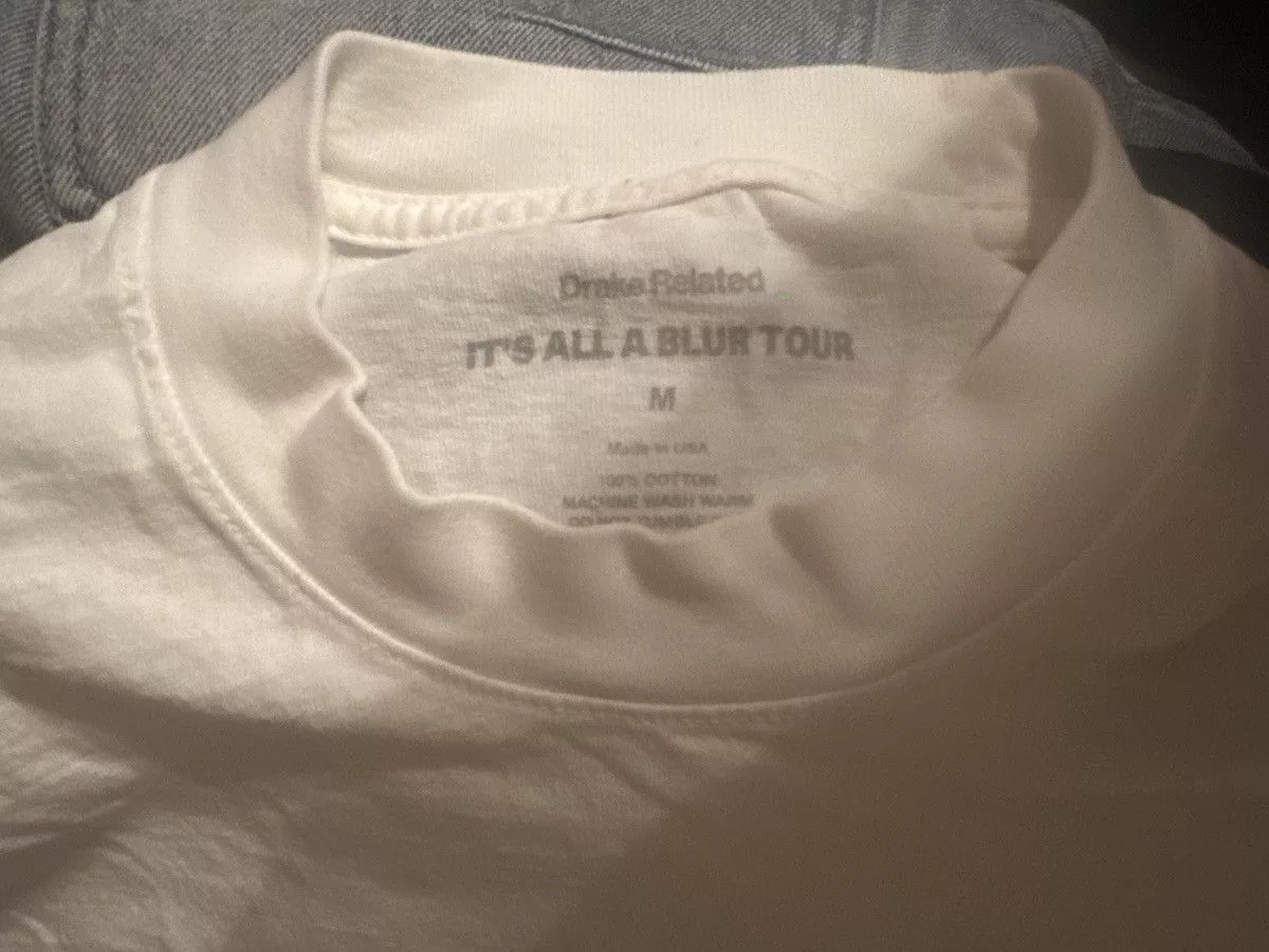 Drake Short Sleeve T Shirts Drake IAAB Merch White