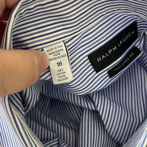 Ralph Lauren Black Label Shirts Button Ups Ralph Lauren Black Label Button Down Shirt Blue