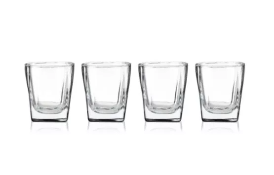 Square Shot Glasses Set of 4