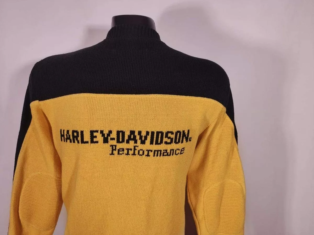 Harley Davidson Sweaters Knitwear Harley Davidson performance Sweater made in Italy Black