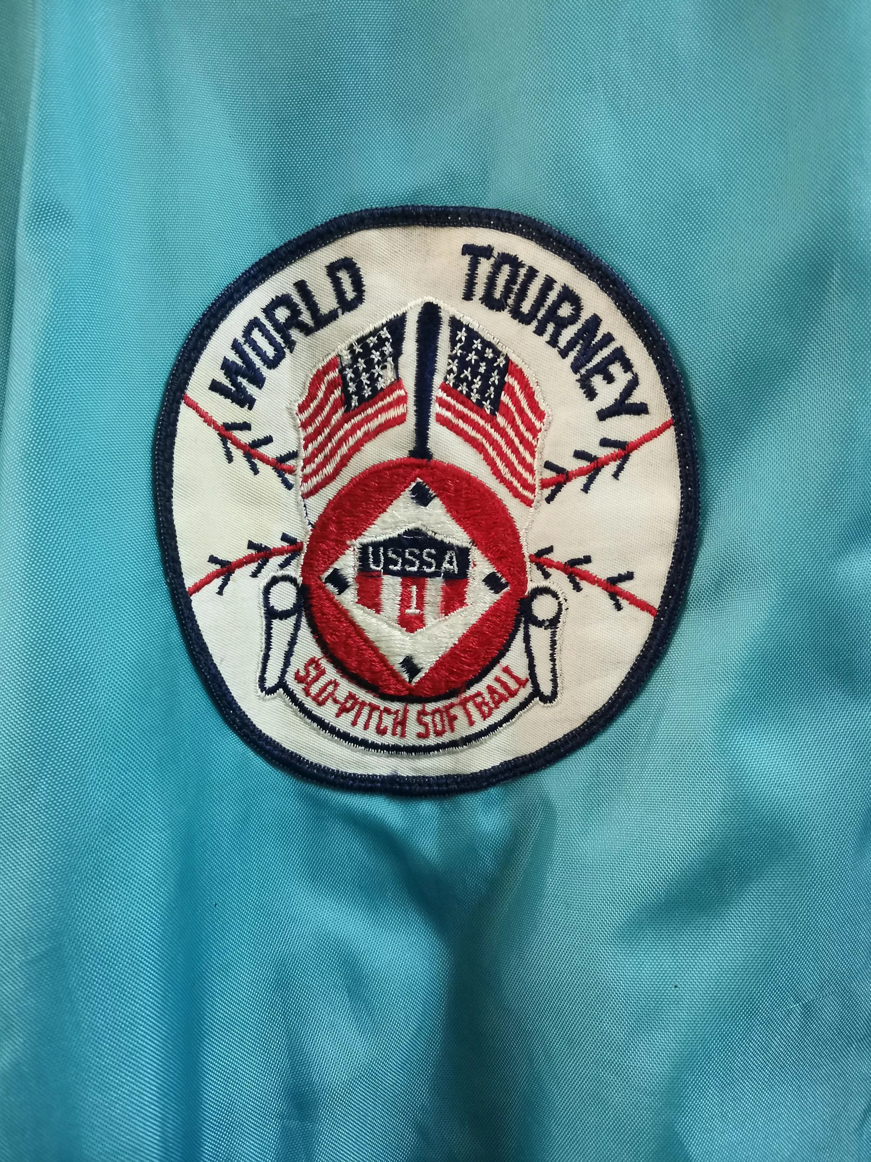 Vintage Light Jackets Vintage Distress Westwind By Buccaneer Nylon Bomber Jacket Blue
