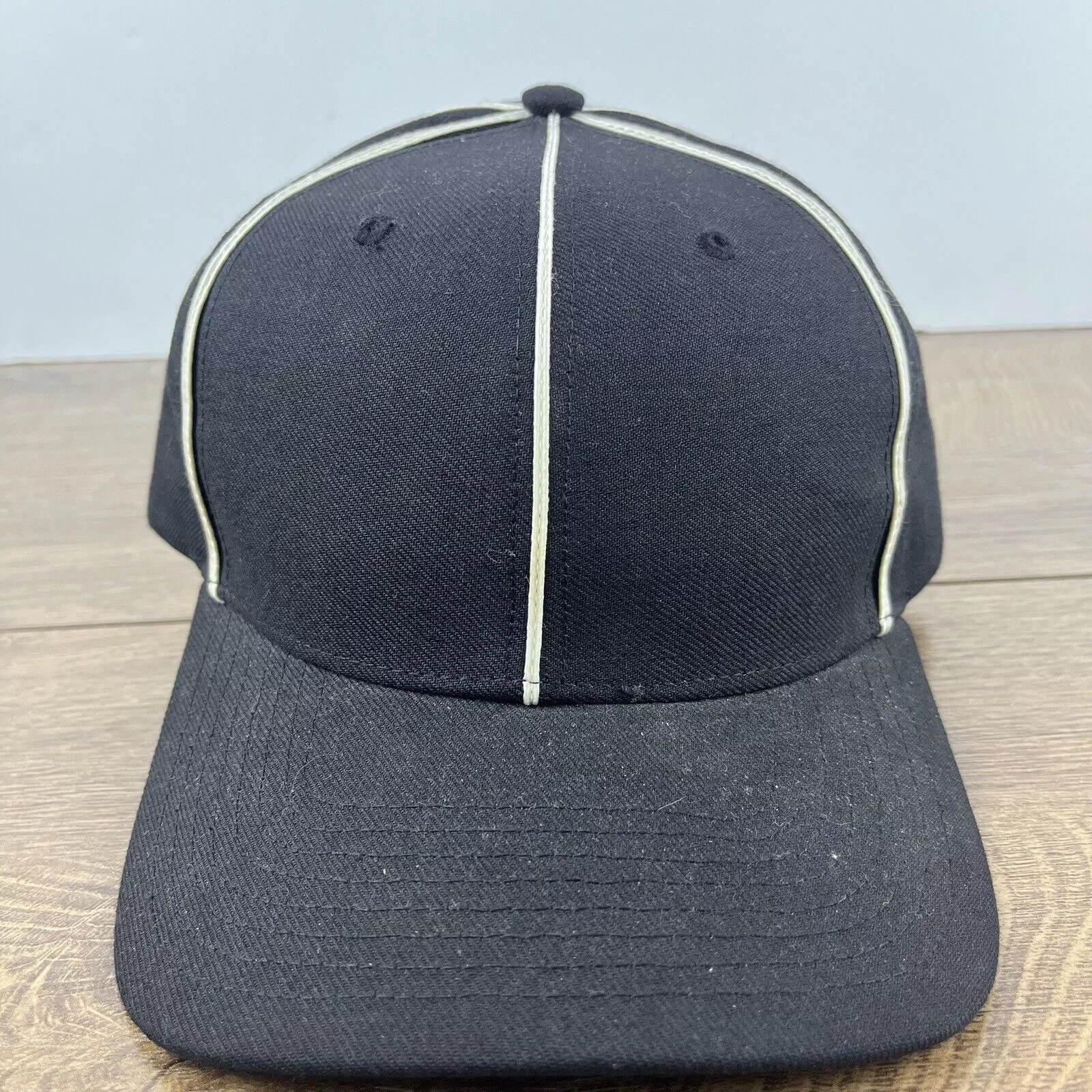 Richardson Hats Richardson Black Hat Referee Official Adjustable Hat Black A