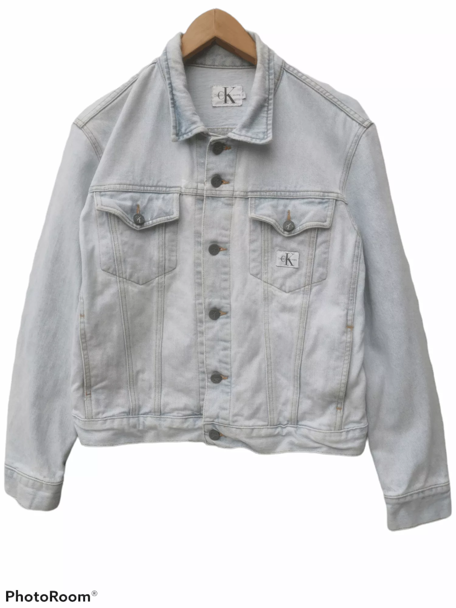 Calvin Klein Denim Jackets Calvin Klein × Vintage Vintage Calvin Klein Denim Jacket Made in USA Blue