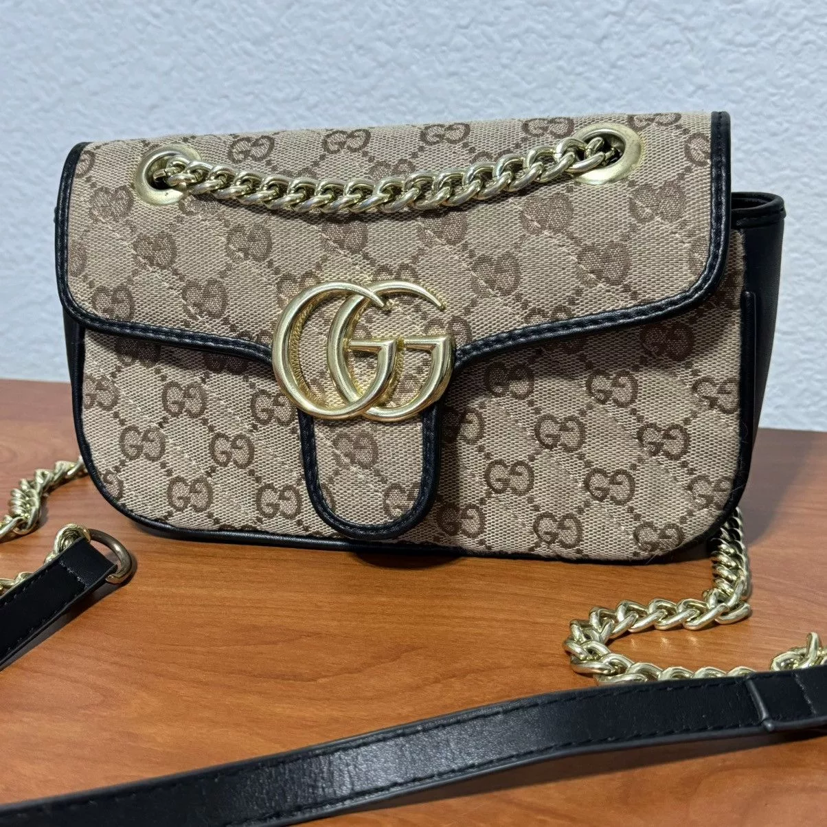 Other Crossbody Bags Other Gucci Chain Hand Bag Purse Brown