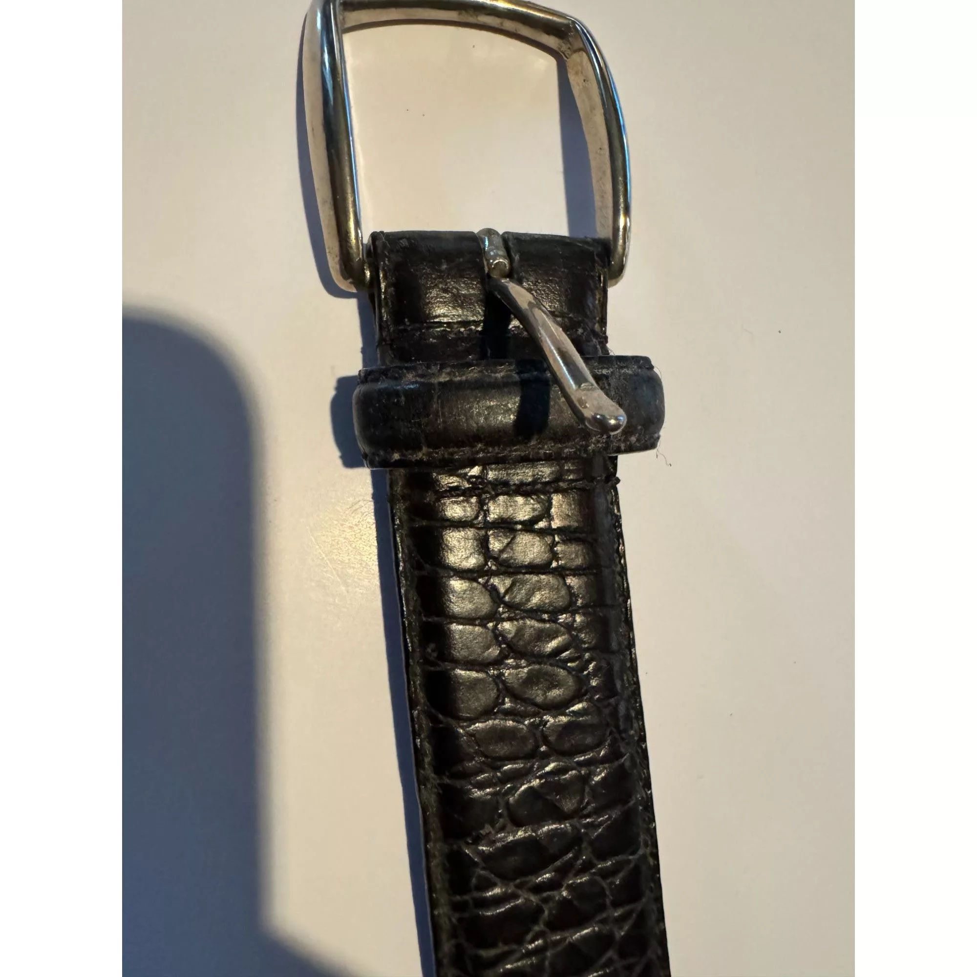 Coach Belts Men's Size 30 Coach Genuine Leather Black 5903 Belt