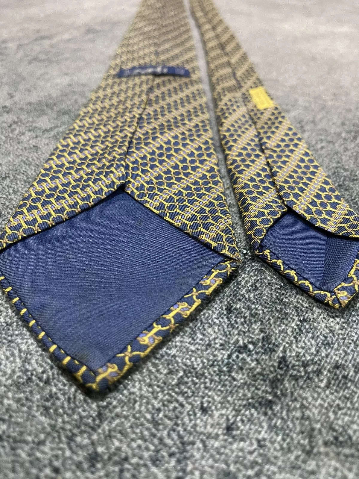 Hermes Ties Pocketsquares Hermes Silk Tie 7200 UA Multi