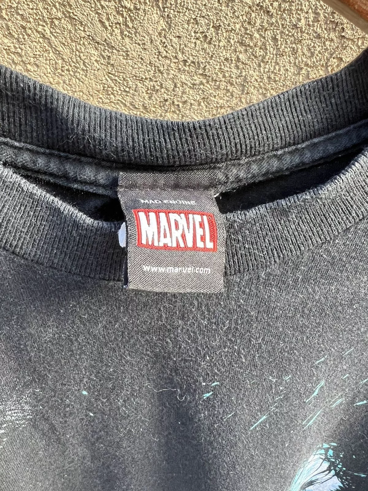 Marvel Comics Short Sleeve T Shirts Marvel Comics × Vintage Vintage Marvel Wolverine T-Shirt Black