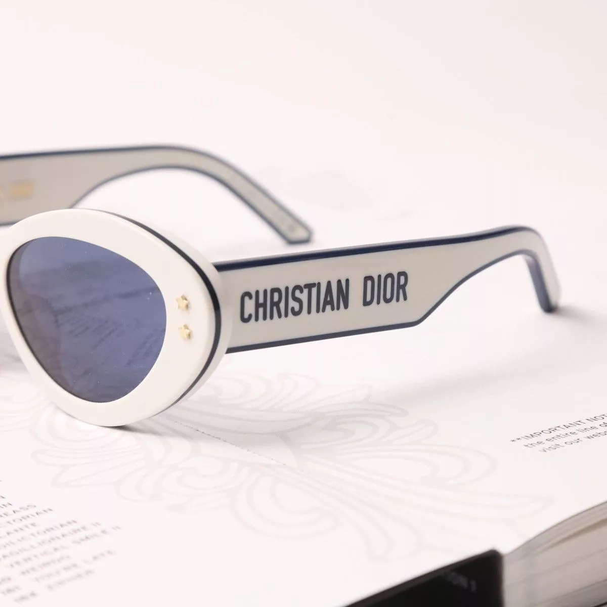 Dior Sunglasses DIOR DIORPACIFIC B1U SUNGLASSES White
