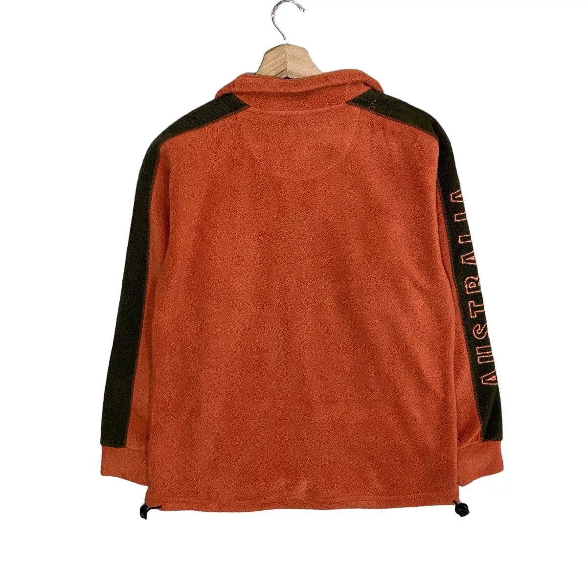 The Australian Outback Collection Light Jackets The Australian Outback Collection VINTAGES OUTBACK AUSTRALIA POLAR FLEECY KANGAROO JACKET Orange Gorpcore