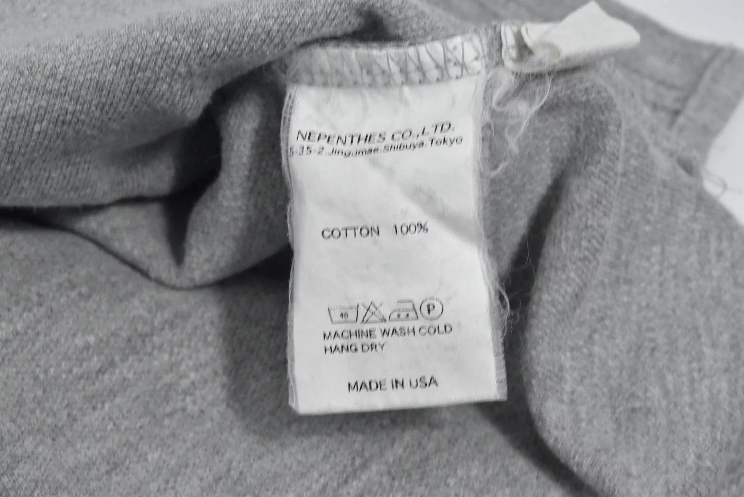 Engineered Garments Polos Engineered Garments × Nepenthes Engineered Garments/pocket polo shirt/27906 - 785 61 Gray