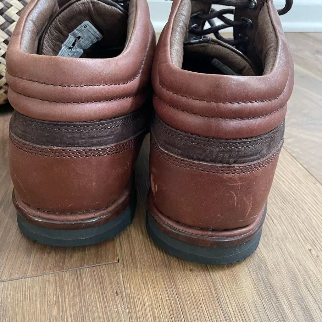 Other Boots Other 310 Motoring Wraith Chocolate Brown Leather Ankle Boots Lace