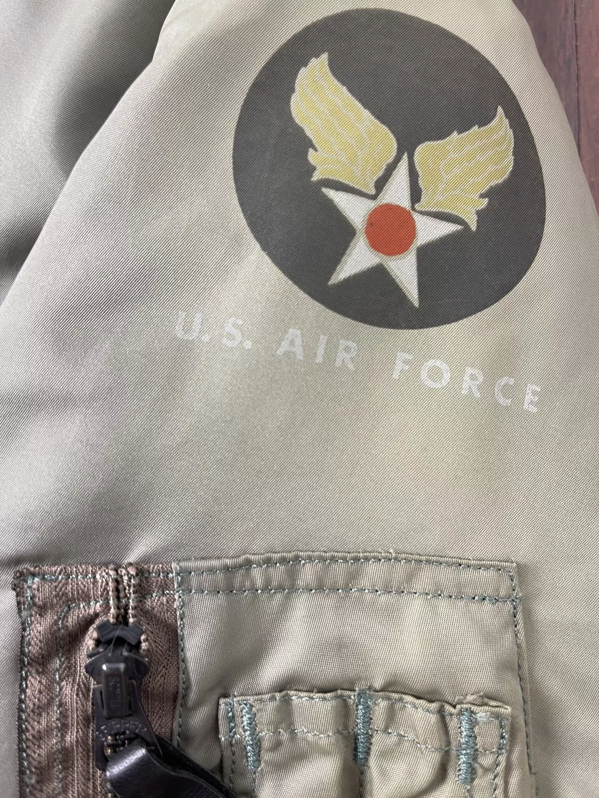 Buzz Rickson's Bombers Buzz Rickson's × Toyo Enterprises 🔥 Rare Buzz Rickson USAf Flying Jacket type MA-1 Green
