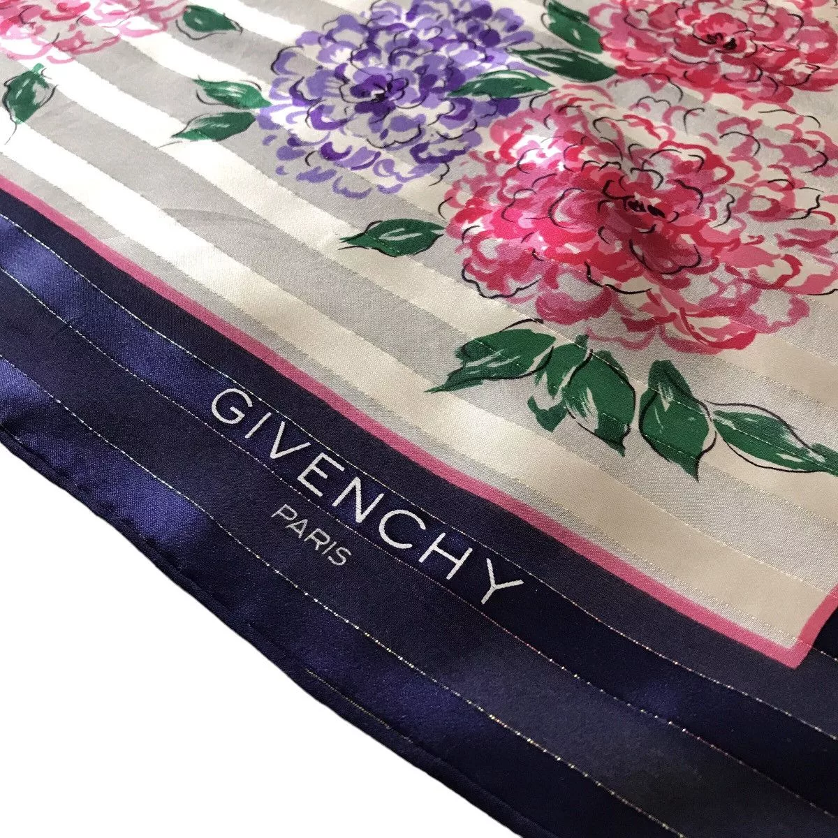 Givenchy Scarves Givenchy Paris Authentic Vintage Floral Silk Scarf Multi