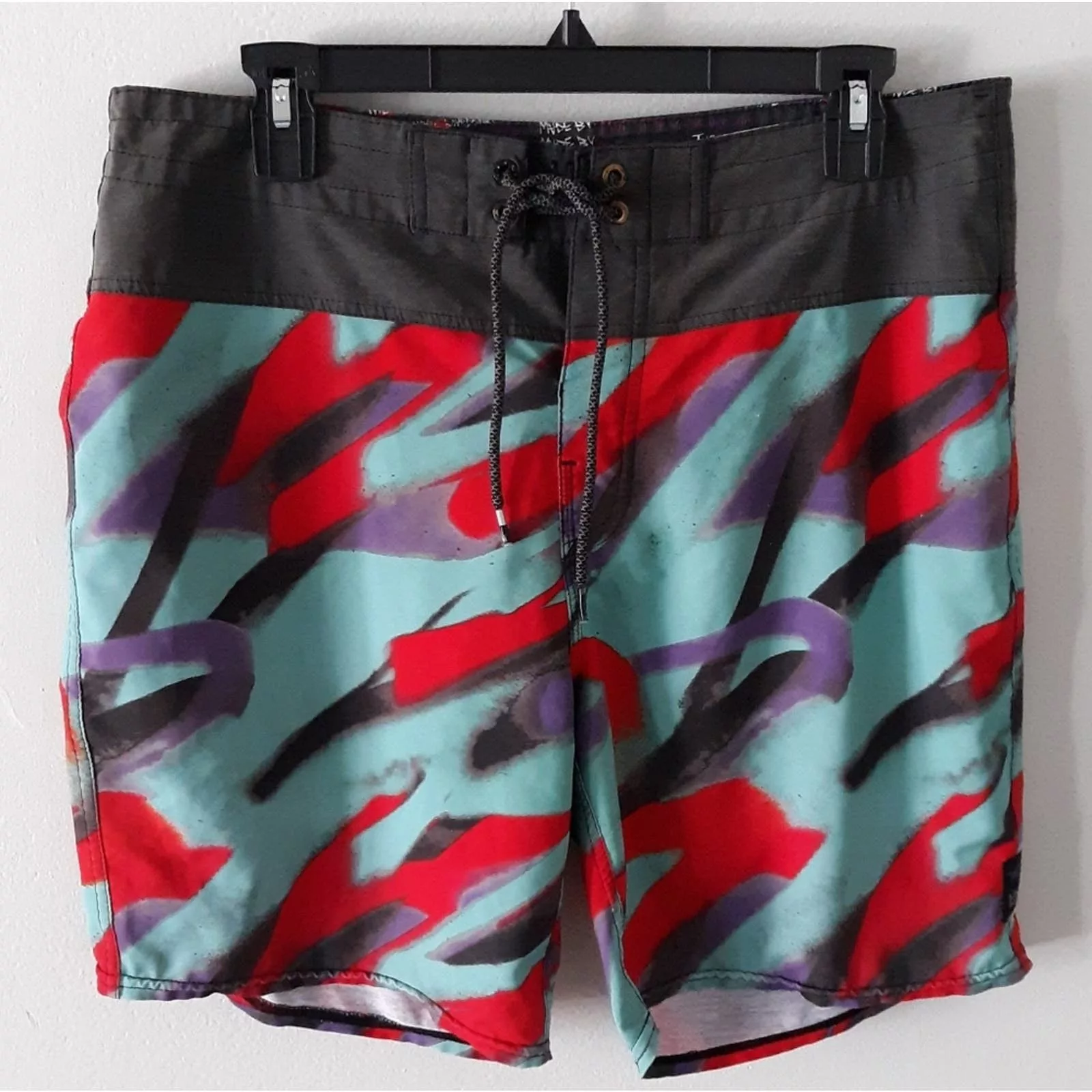Rip Curl Swimwear VTG Rip Curl MadSteez Board Shorts Red