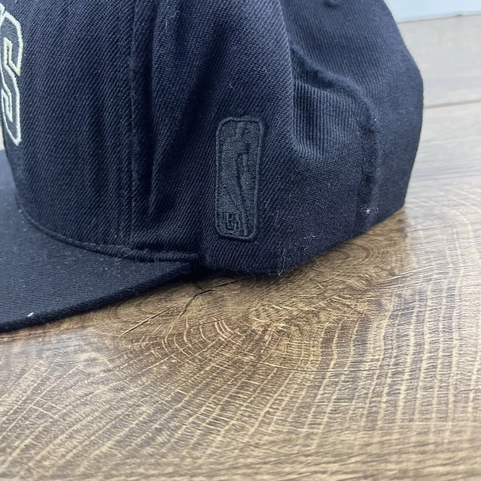 Mitchell & Ness Hats Brooklyn Nets Snapback Hat Black Mitchell & Ness Adjustable