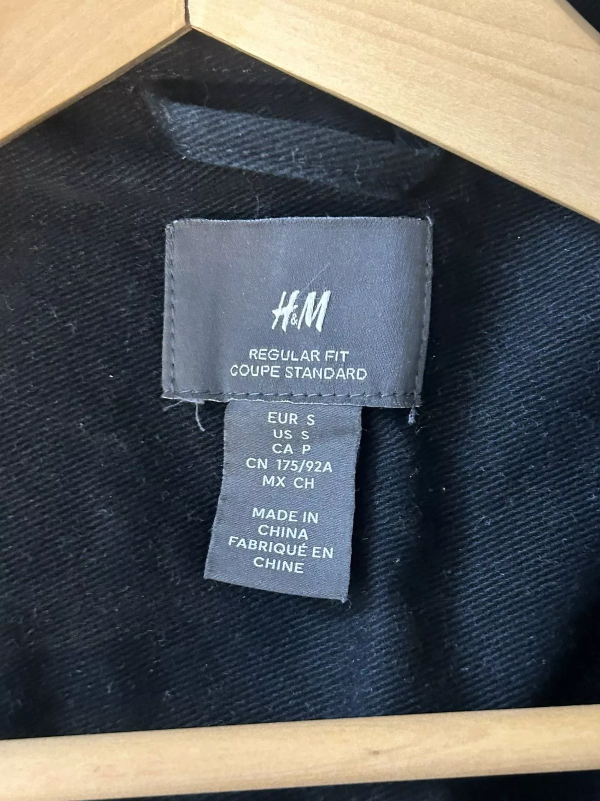 H&M Light Jackets h&m black jacket