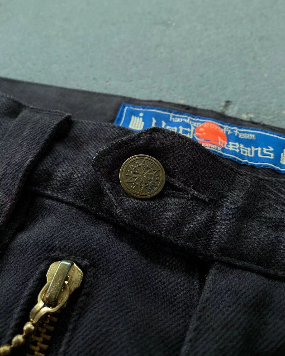 Blackmeans Denim Blackmeans Bondage Biker Pants (Black) Size 2