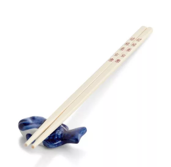 Blue Fish Chopstick Rests 5/pc