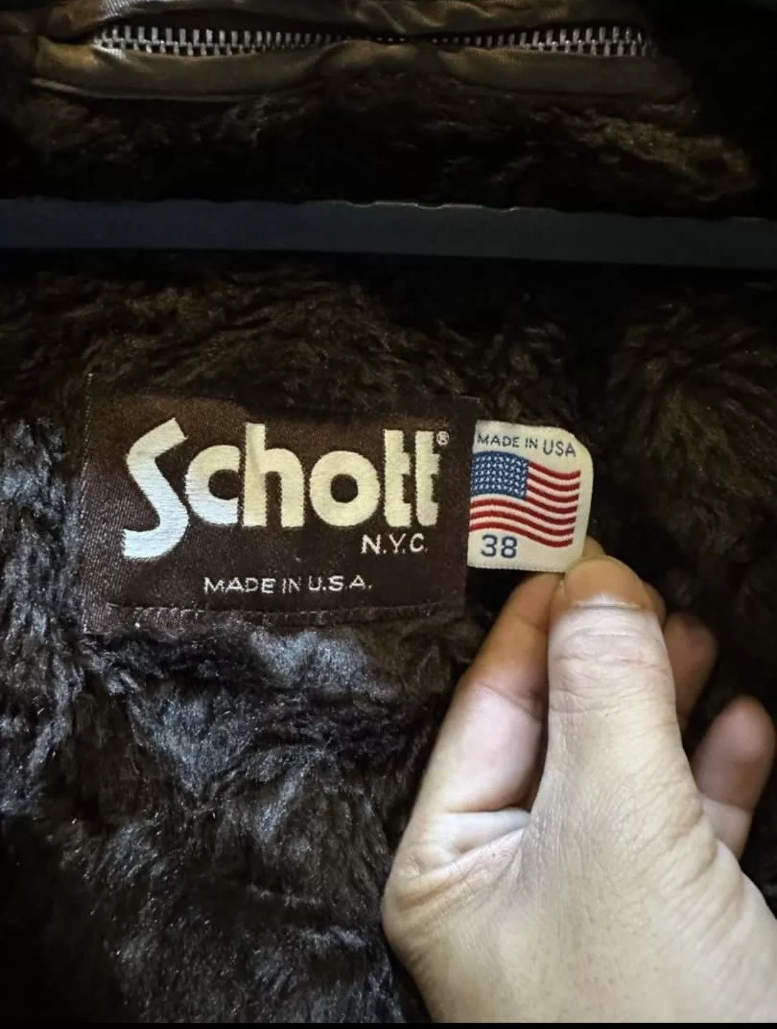 Schott Leather Jackets Jacket Leather schott Brown