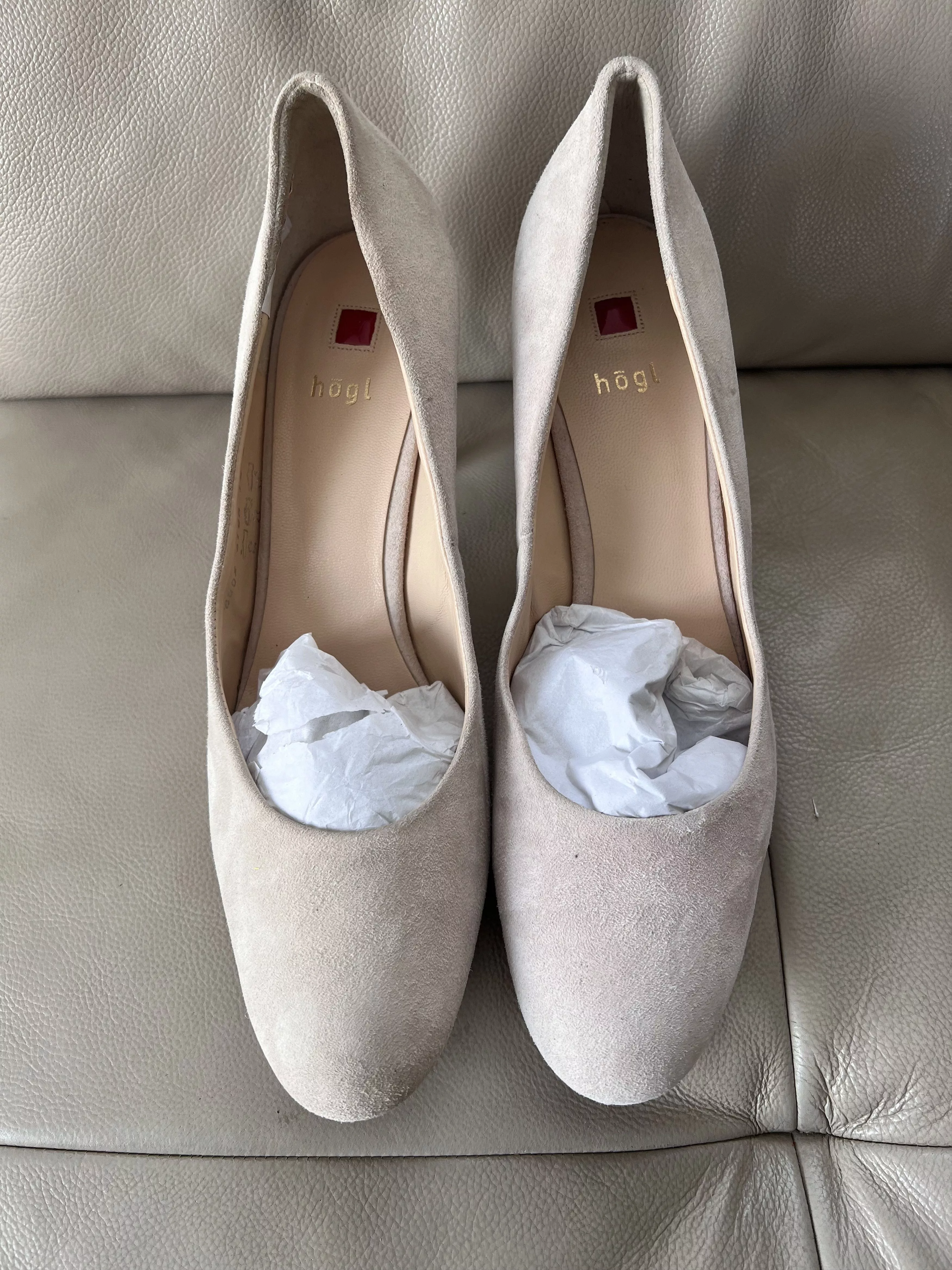 Other Heels Other Suede pumps Beige
