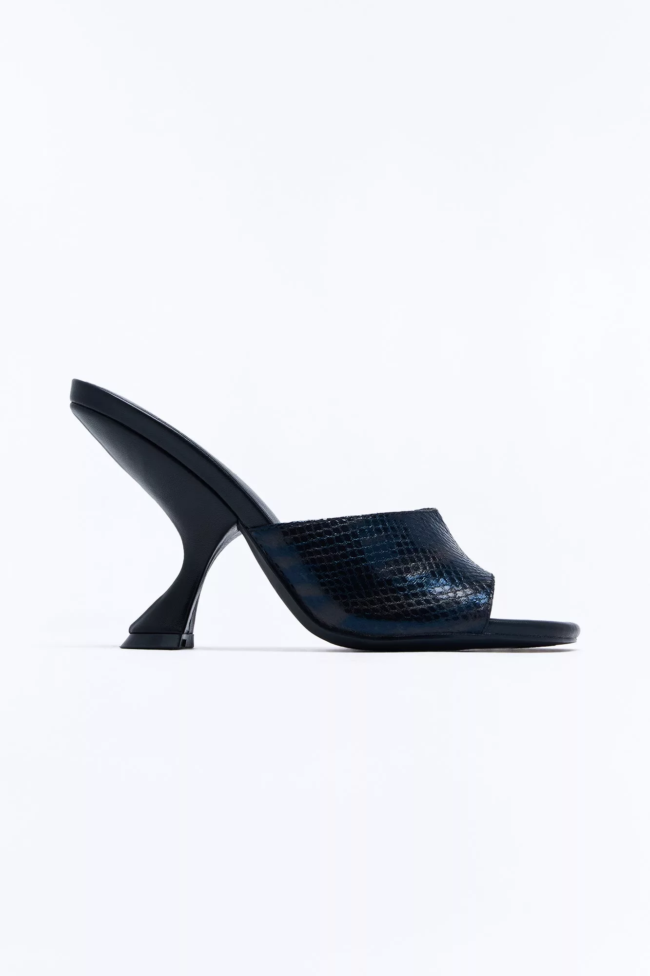 On Cue Novelty Heels - Black