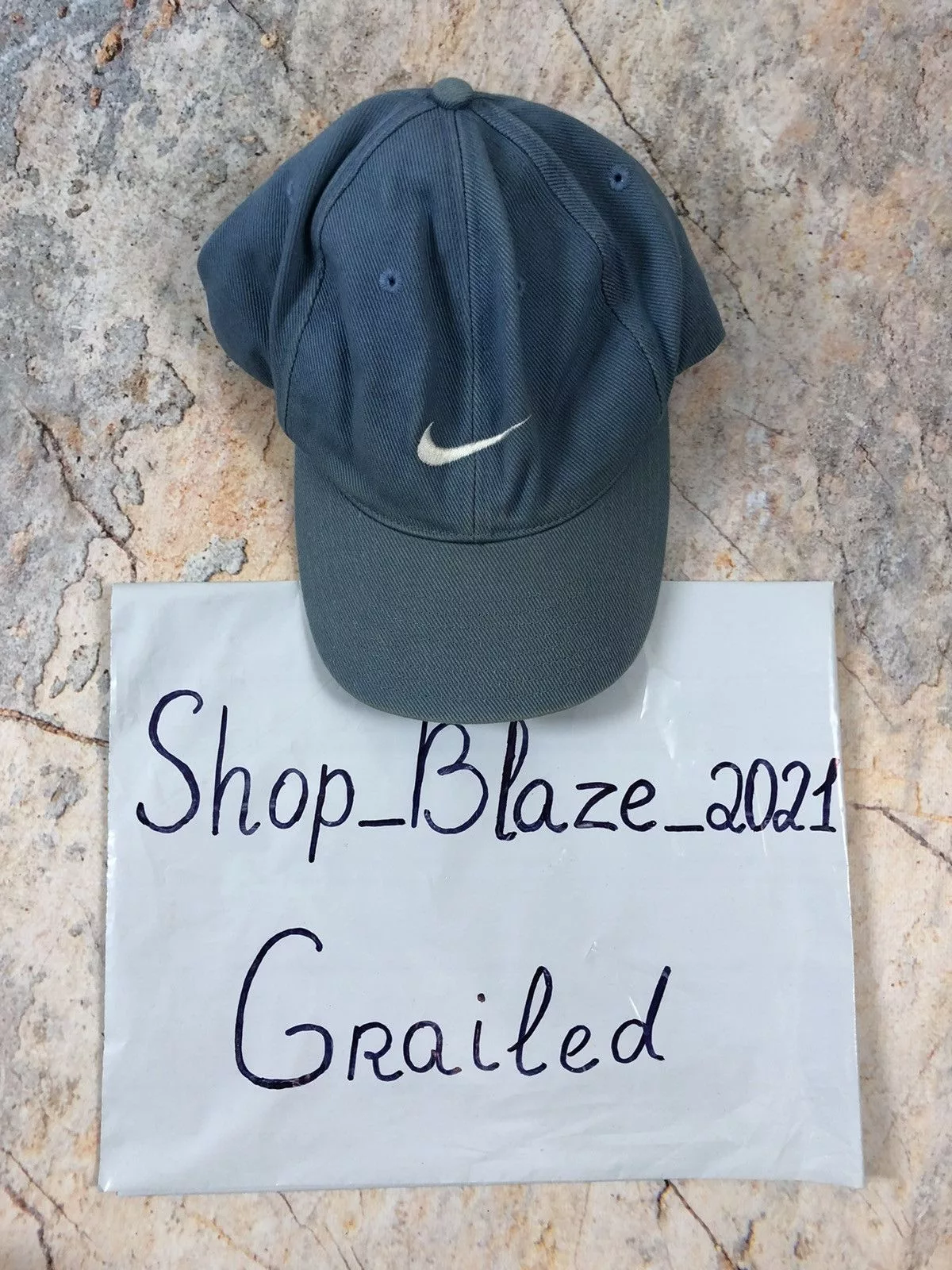 Nike Hats Nike × Vintage Nike vintage blue cap