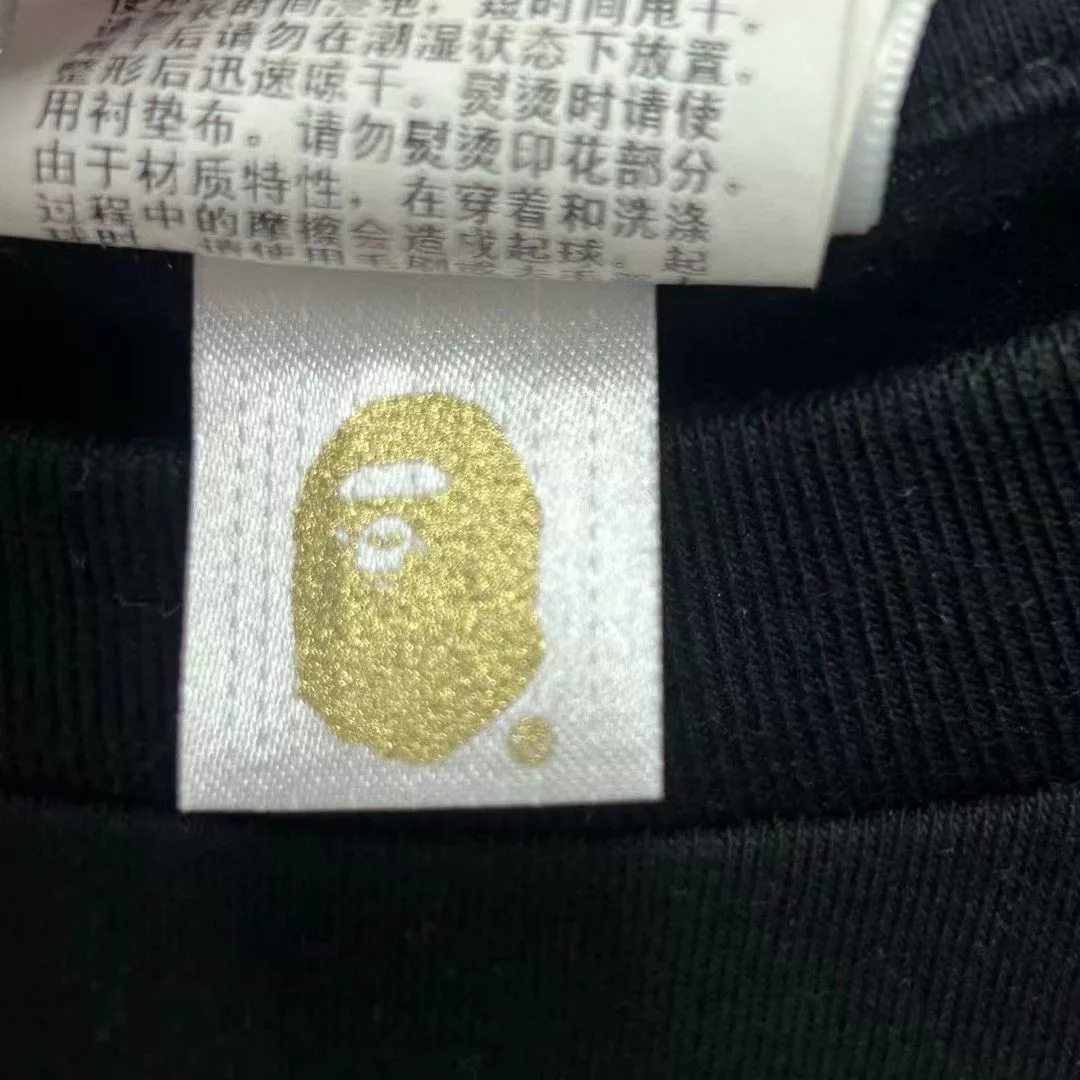 Bape Short Sleeve T Shirts BAPE LIMITED TEE Black