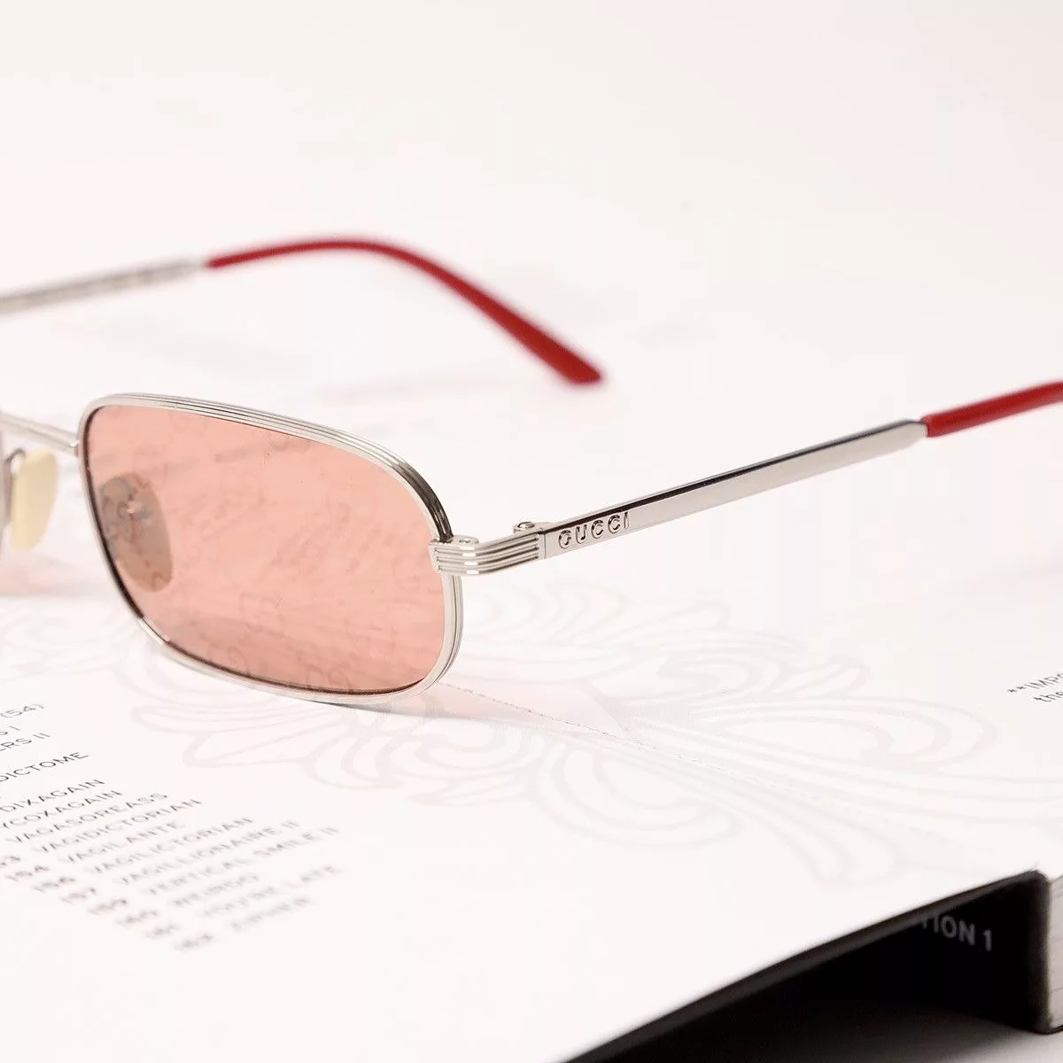 Gucci Sunglasses GUCCI GG1457S SUNGLASSES Silver