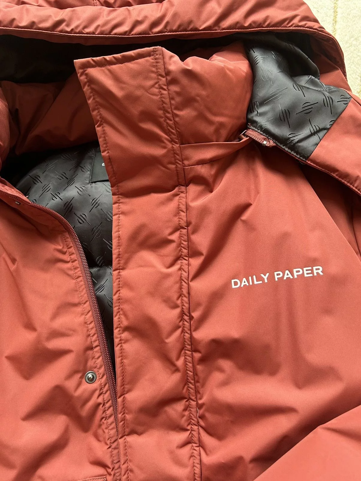 Daily Paper Heavy Coats Daily Paper puffer Red