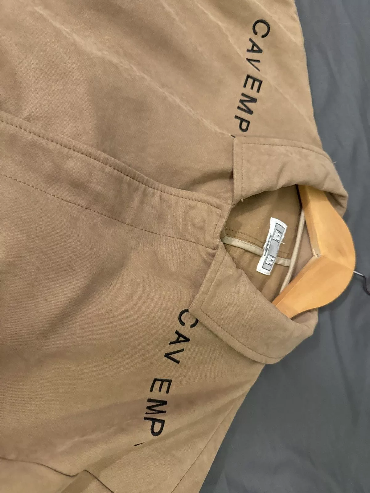 Cav Empt Light Jackets Cav Empt light brown chore jacket